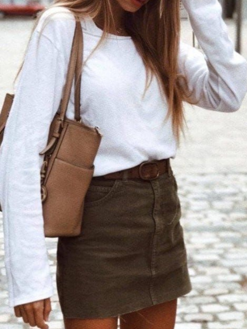 Gap Cotton blend corduroy y2k mini skirt